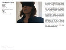Tablet Screenshot of eringleason.com